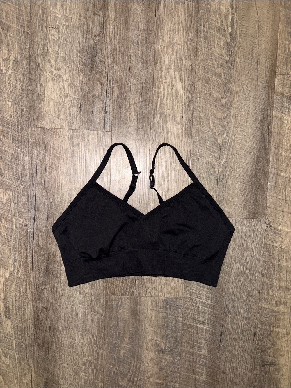 lululemon athletica Black Seamless Light-Support Sports Bra